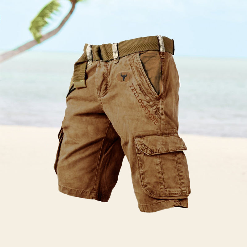 Casual Herren Cargo-Shorts Ethan, stylisch & bequem. Ideal für lässige Sommer-Outfits & entspannte Anlässe.