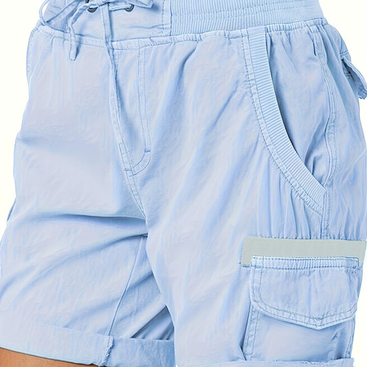 Komfortable Damen Sommershorts mit Kordelzug für den entspannten Look.