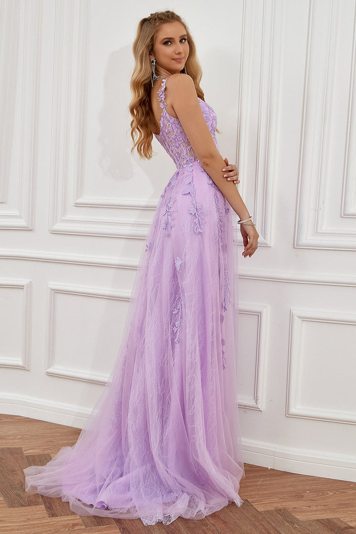 Stilvolles A-Linien Ballkleid Sophie für Damen. Edles, langes Festkleid, perfekt für glamouröse Anlässe.