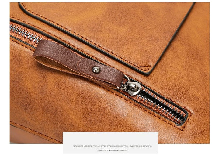 Edle PU-Leder Crossbody Tasche für Frauen, perfekt als modisches Damen Accessoire.