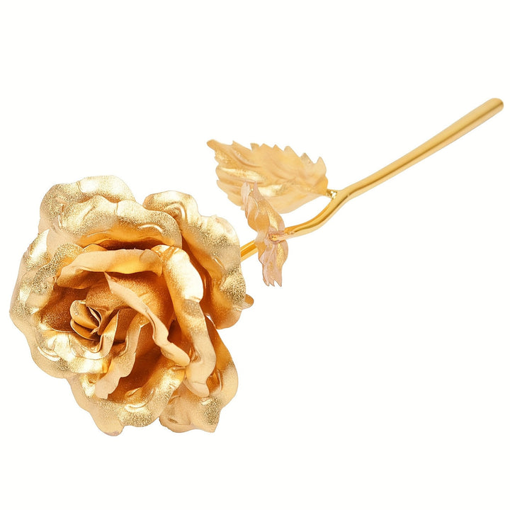 Romantisches Set mit ewiger Kunstrose, ein perfektes Geschenk für Muttertag, Geburtstag, Jahrestag.