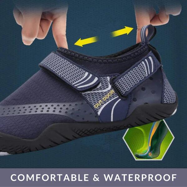 Stilvolle unisex Badeschuhe, leicht & bequem, ideal für See, Pool & Outdoor-Aktivitäten.