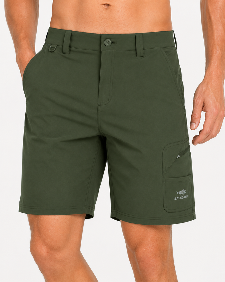 Stylische Herren Sommer Cargo Shorts, perfekt für Reisen und aktive Freizeitgestaltung.