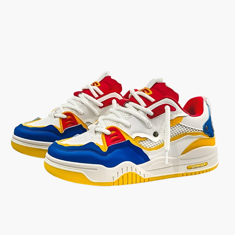 Urbaner Herren Trendschuh, bequeme Sneaker mit moderner Ästhetik und sportlicher Form.