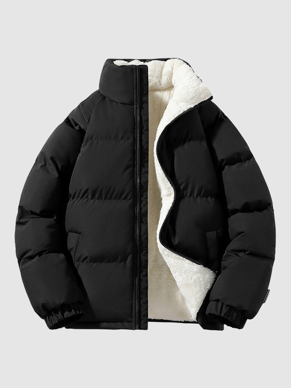 Modische Herren Pufferjacke, bequem & leicht, perfekte Winterkleidung für Alltag & Freizeit.