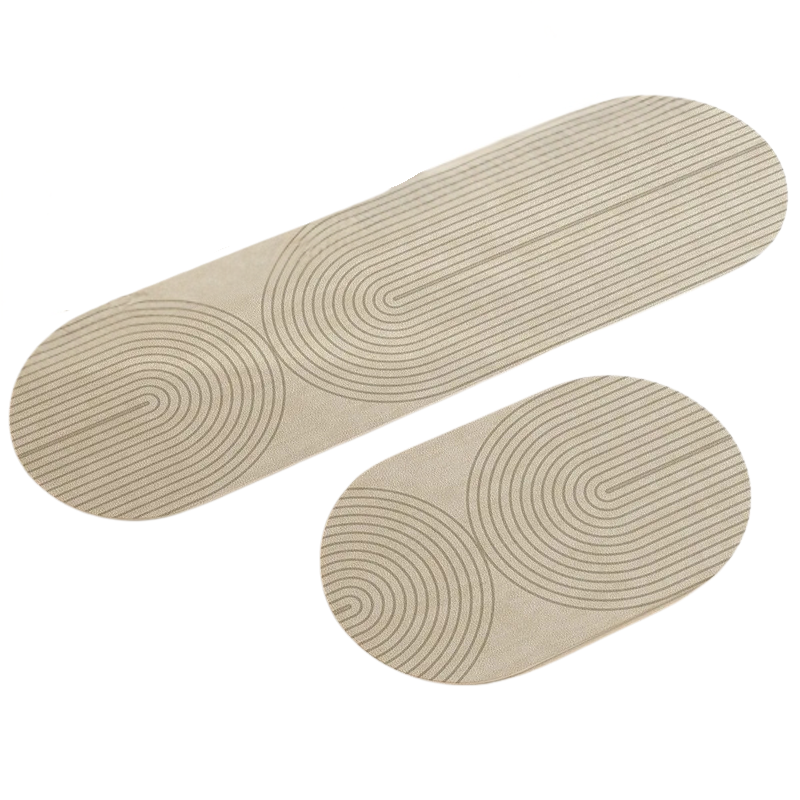 Premium Badematte & Küchenmatte, saugfähig, rutschfest & waschbar. Ideal für Bad, Küche, Flur.