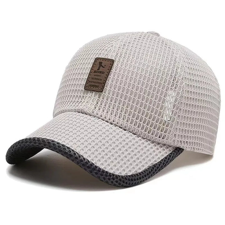 Vielseitige Unisex Sommerkappe für Sport, Strand & Freizeit, atmungsaktiv & mit Sonnenschutz.