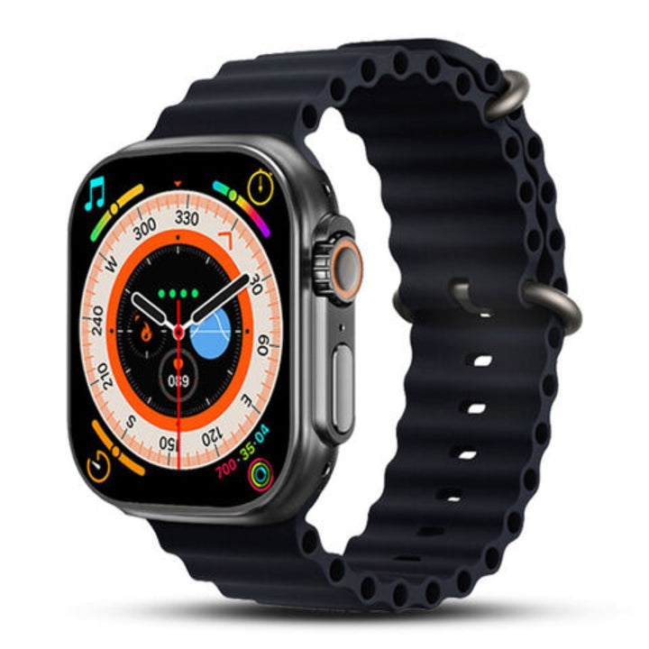 Stilvolle Unisex S8 Ultra 49mm Smartwatch. Elegante Digitaluhr, perfektes Wearable für Technologie-Enthusiasten.
