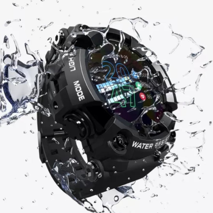 Verschleißfeste Smartwatch mit Power Glass Display & langer Akkulaufzeit. Perfekt für Abenteuer & Sport.