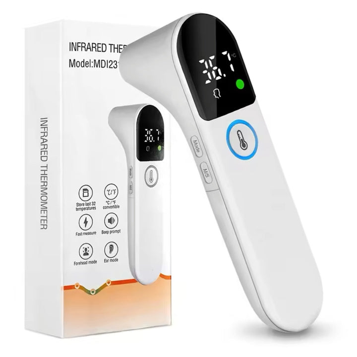 Medizinisches kontaktloses Thermometer mit genauer Infrarot-Technologie für schnelle, zuverlässige Messung.