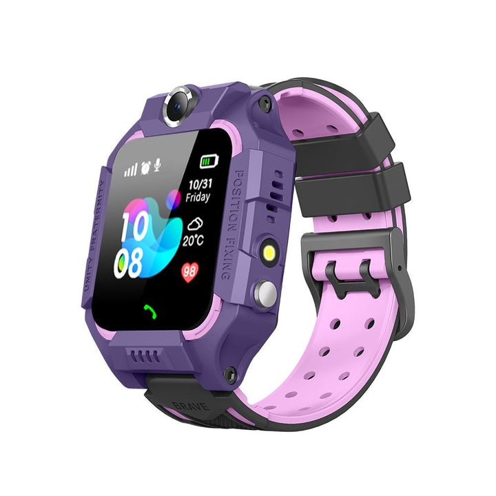 Multifunktionale Kinder Smartwatch mit GPS, SOS, Kamera und Telefonfunktion, für Sicherheit & Spaß.