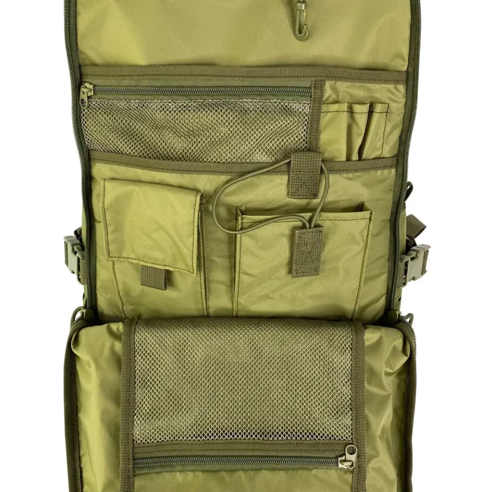 Hochfunktionaler Wanderrucksack für Herren, taktisch, robust, mit optimalem Tragekomfort für lange Touren.