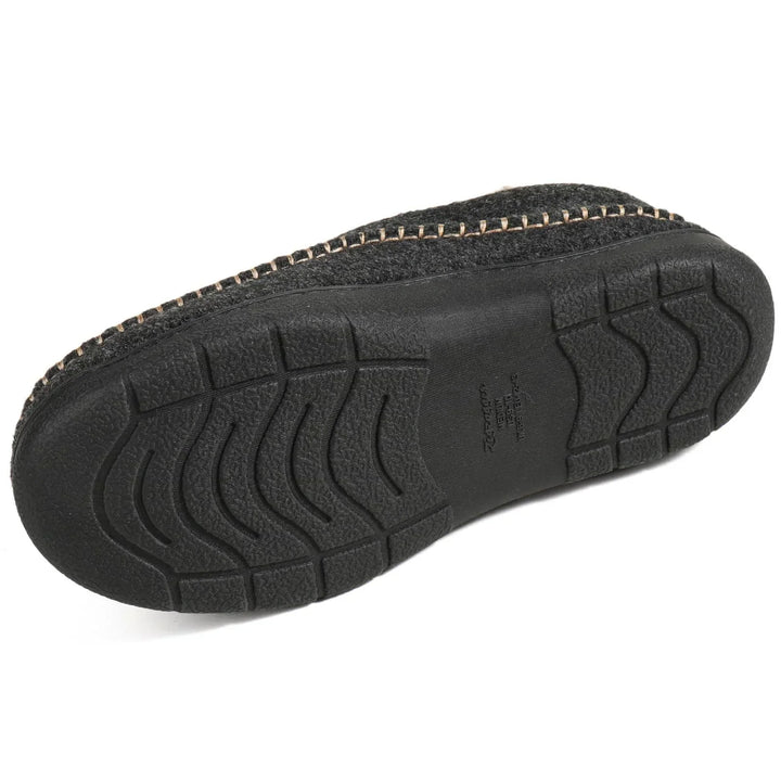 Herren Winter-Loafer: Warm, rutschfest, mit weiter Zehenbox & bequemem Plüschfutter für den Winter.