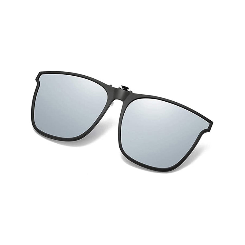 Modernes Gadget: Polarisierter Clip-On Sonnenbrillenaufsatz mit UV-Schutz, für klare Sicht bei jedem Wetter.