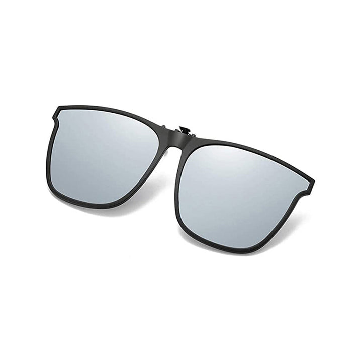 Modernes Gadget: Polarisierter Clip-On Sonnenbrillenaufsatz mit UV-Schutz, für klare Sicht bei jedem Wetter.