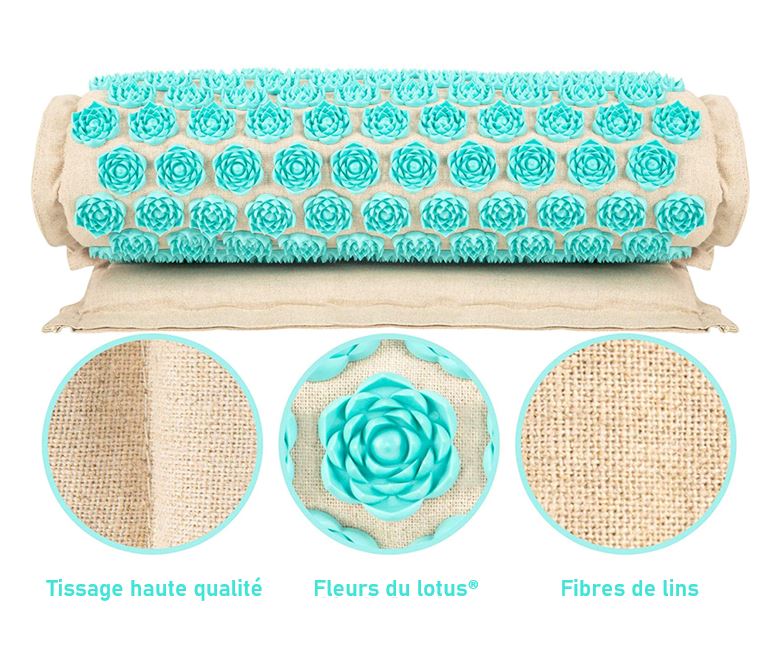 Akupressur-Set als Yoga Zubehör für Meditation, Stressabbau und mehr Achtsamkeit.