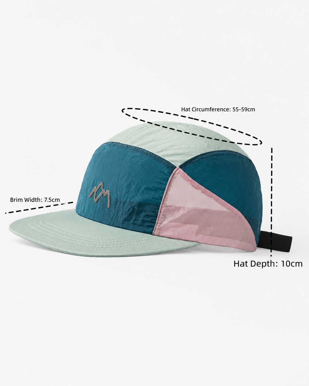 Herren 5-Panel Reisehut in Beige, leicht & atmungsaktiv. Idealer Sonnenschutz für Camping & Wandern im Sommer.