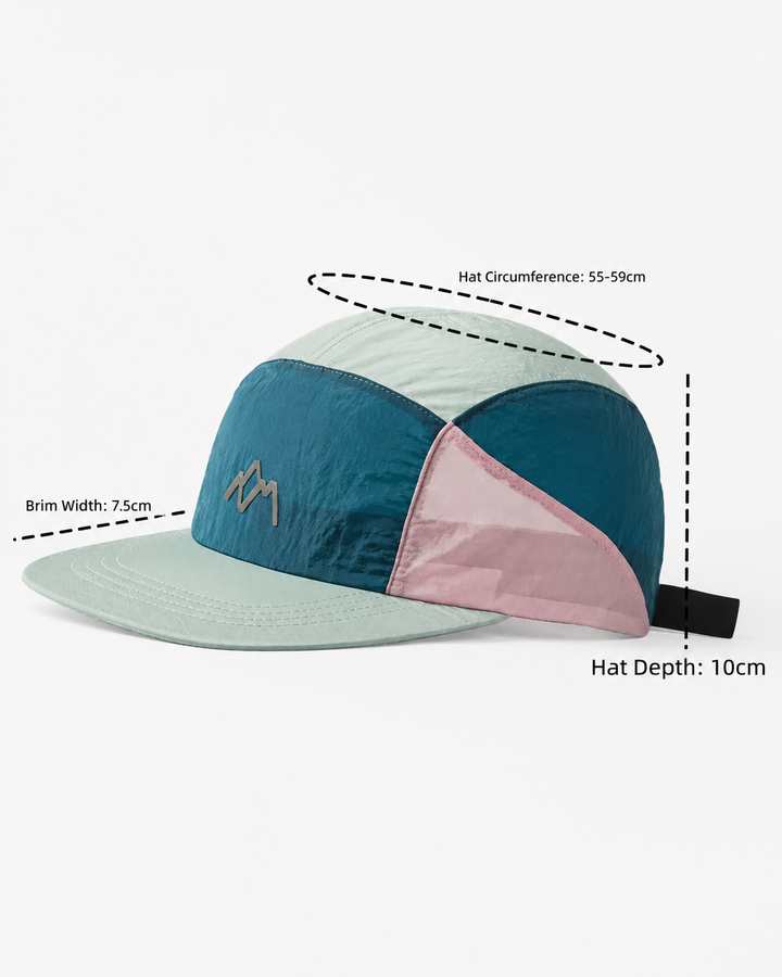 Herren 5-Panel Reisehut in Beige, leicht & atmungsaktiv. Idealer Sonnenschutz für Camping & Wandern im Sommer.