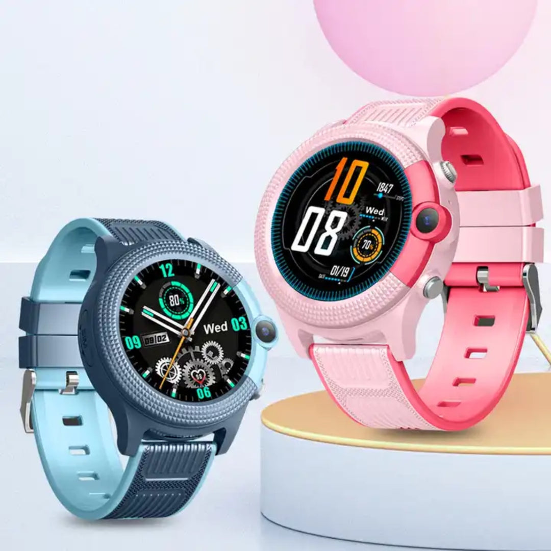 Sichere Kinder Smartwatch mit GPS-Ortung für mehr Sicherheit und Elternkontrolle. Ideal für unterwegs.