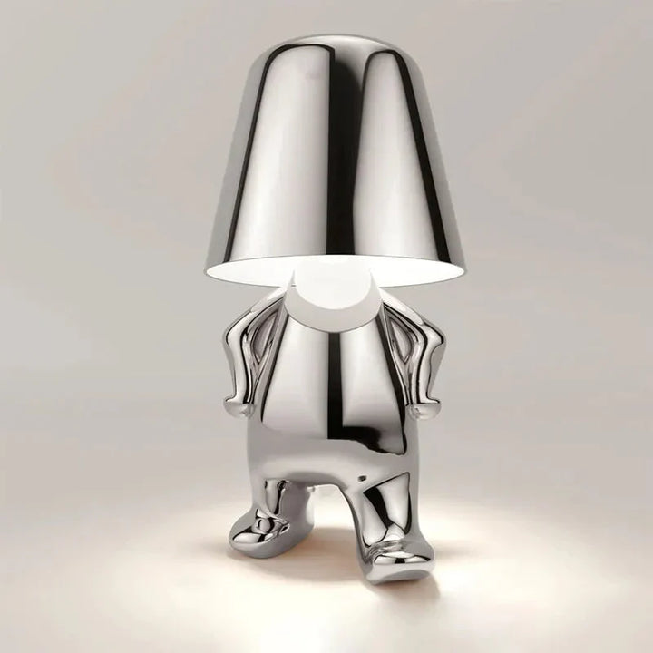 Design Tischlampe LED, dimmbar, kabellos, moderne Beleuchtung für jeden Raum.