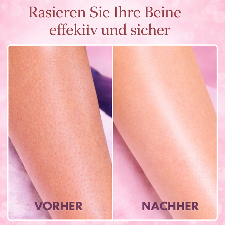 Kabelloser Elektrorasierer für Damen, effiziente & schmerzfreie Haarentfernung.