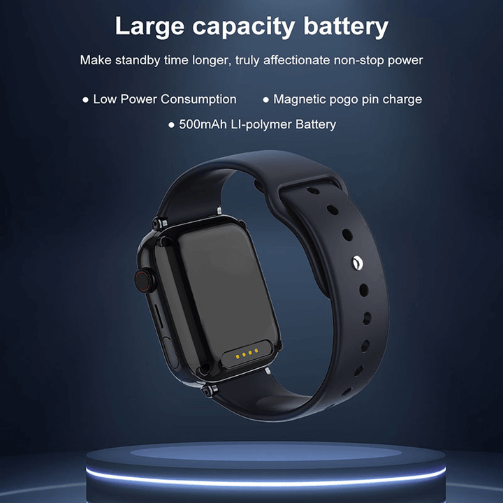 4G Kinder-Smartwatch mit Videotelefonie und SOS-Taste, sichere Kommunikation für Ihr Kind.