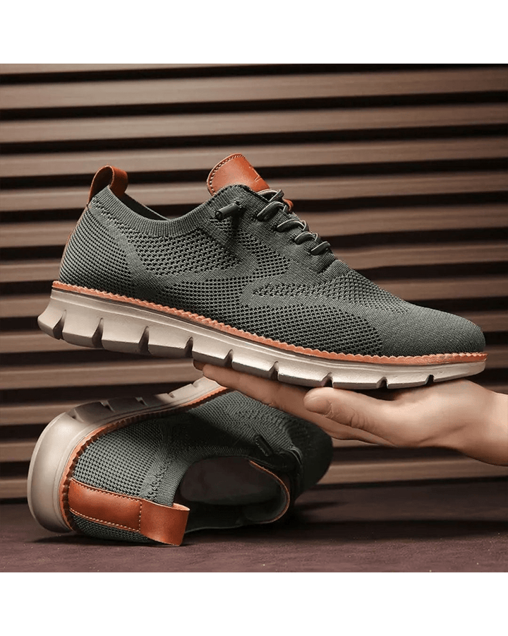 Blaue Herren Komfortschuhe, orthopädische Sneaker, leicht & mit guter Dämpfung für jeden Tag.