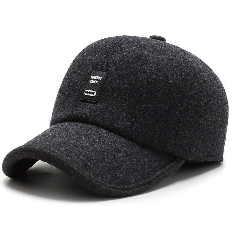 Khaki Strick-Baseballcap, unisex, gestrickt. Wärme für Herbst & Winter. Ideal für Alltag & Freizeit.