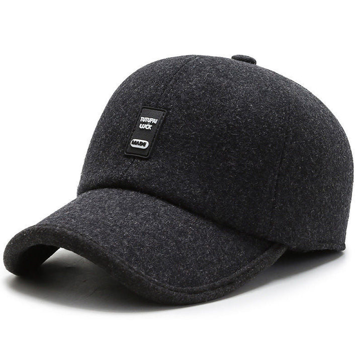 Khaki Strick-Baseballcap, unisex, gestrickt. Wärme für Herbst & Winter. Ideal für Alltag & Freizeit.