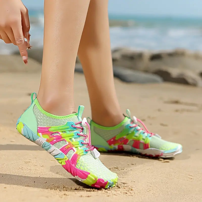 Damen Barfuß-Wasserschuhe WaveFlex in stylischem Design für Strand & Wassersport. Leicht & bequem für Damen.