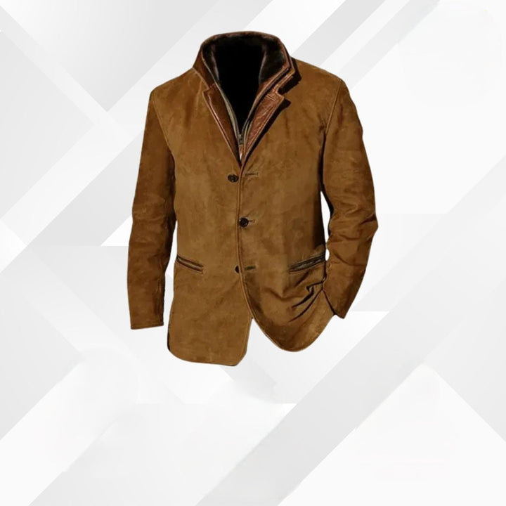 Rustikales Herren Herbst-Sakko Leandro für elegante Business-Looks und stilvolle Freizeit-Outfits.