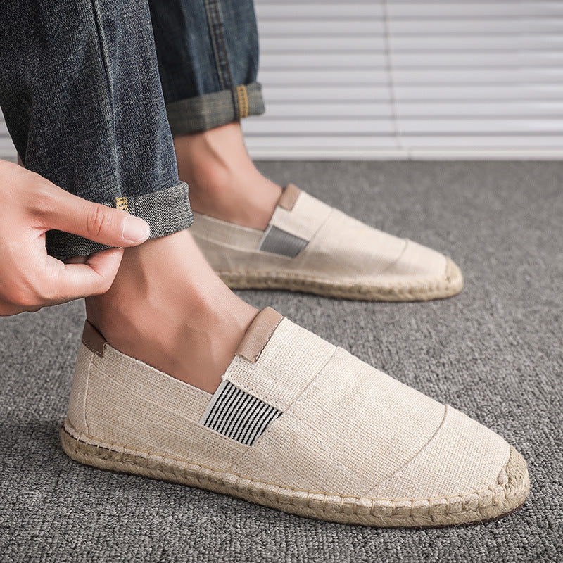 Modische Herren Casual Espadrilles Slipper. Perfekte Alltagsschuhe für entspannte Sommerlooks.