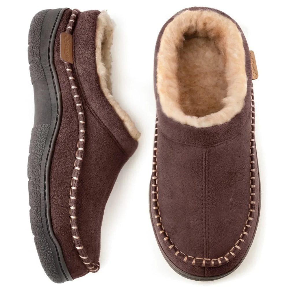 Komfortable Herren Winter-Loafer mit weichem Plüschfutter für warme Füße & sicheren Halt.