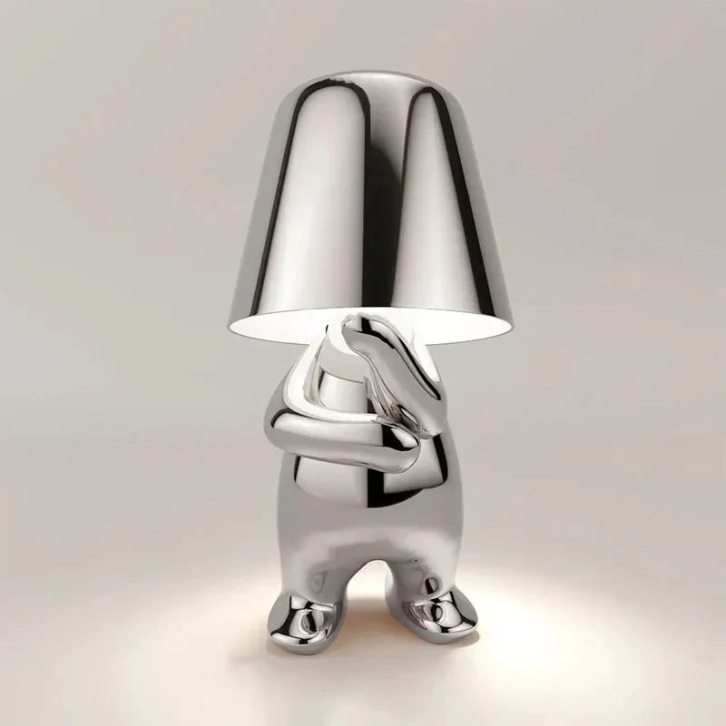 Moderne LED Tischleuchte mit Akku, kabellos, für stimmungsvolles Licht & Deko.