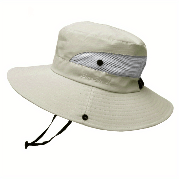 Damenhut Accessoire: Livia Sonnenhut, UV-Schutz, breite Krempe, faltbar.