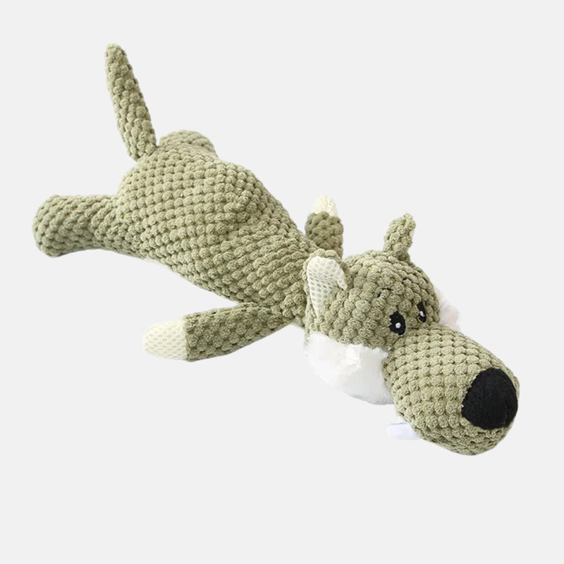 Premium Hundespielzeug für Kauer: robustes Design & zahnpflegende Textur.