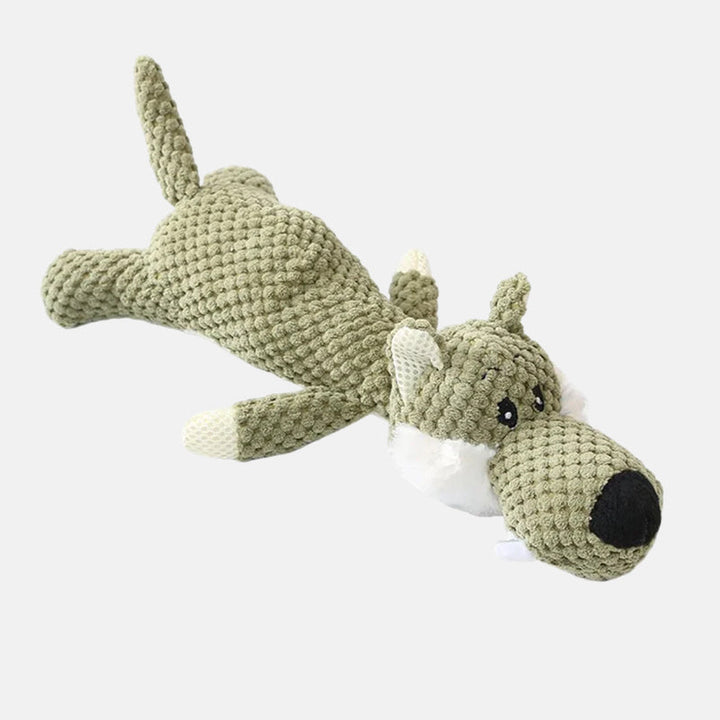Premium Hundespielzeug für Kauer: robustes Design & zahnpflegende Textur.