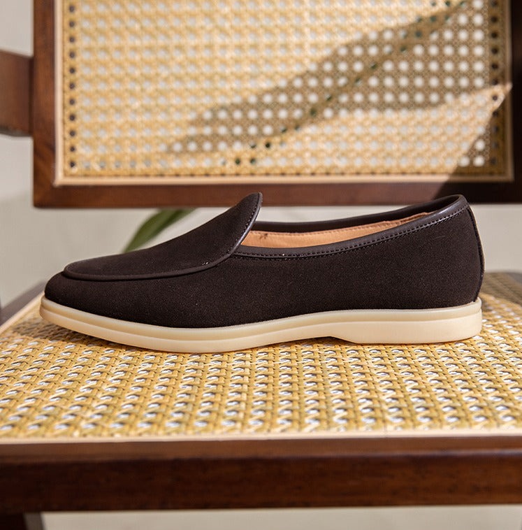Original Belgische Slipper für Herren, elegant, komfortabel und stilvoll designed.