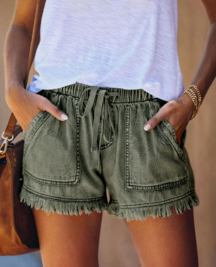 Hochwertige Damenshorts, bequem und stilvoll, Lois Amsterdam Design, vielseitig für jede Sommeraktivität.