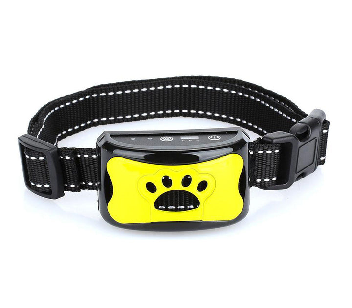 Wiederaufladbares Anti-Bell Hundehalsband mit effektiver Vibrationsfunktion für nachhaltiges Hundetraining.