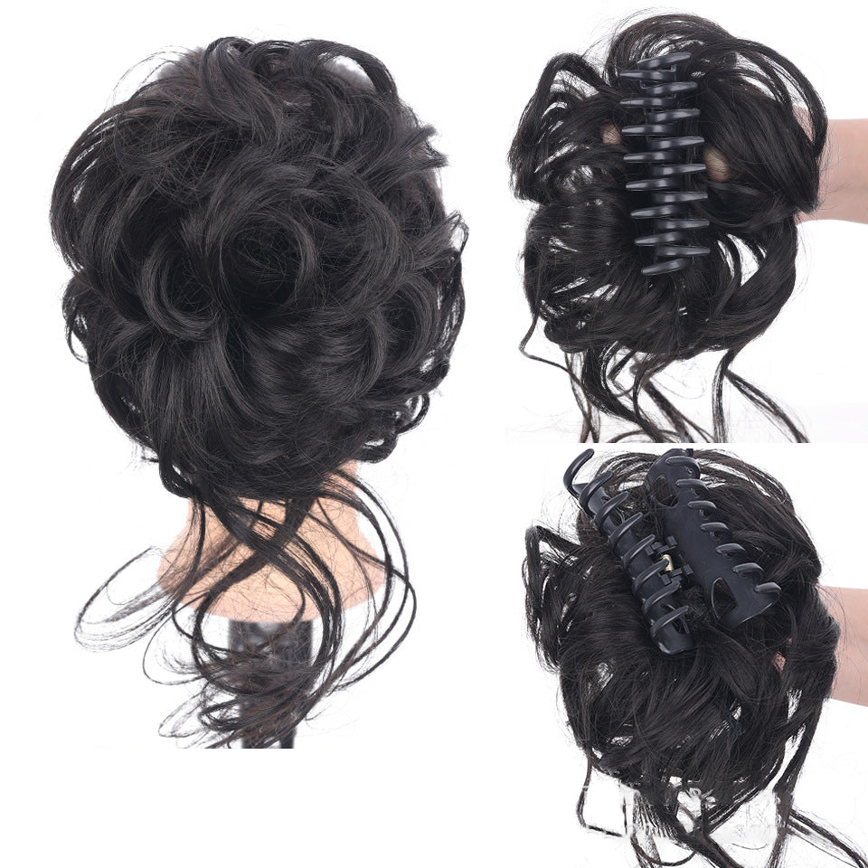 Schnelles Styling mit DailyBun: Messy Bun Haarverlängerung für mühelose Damen-Frisuren.
