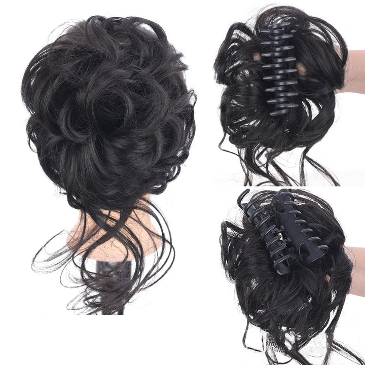 Schnelles Styling mit DailyBun: Messy Bun Haarverlängerung für mühelose Damen-Frisuren.