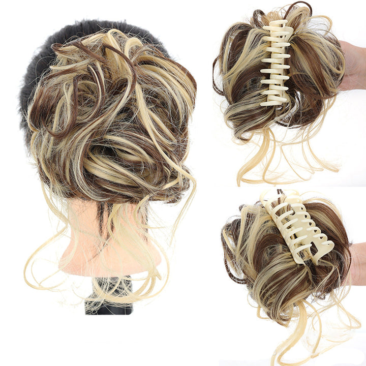 DailyBun Messy Bun Haarverlängerung aus Kunsthaar, perfekt für schnelles Volumen & modernes Styling.