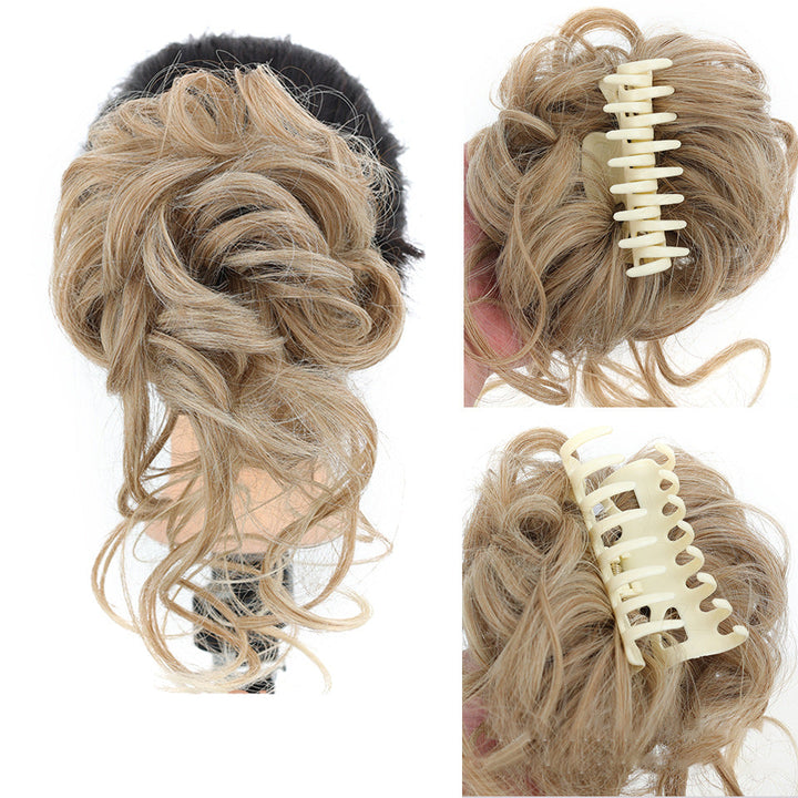 Messy Bun Haarverlängerung für Damen: Blitzschnell zu einem voluminösen, stylischen Dutt.