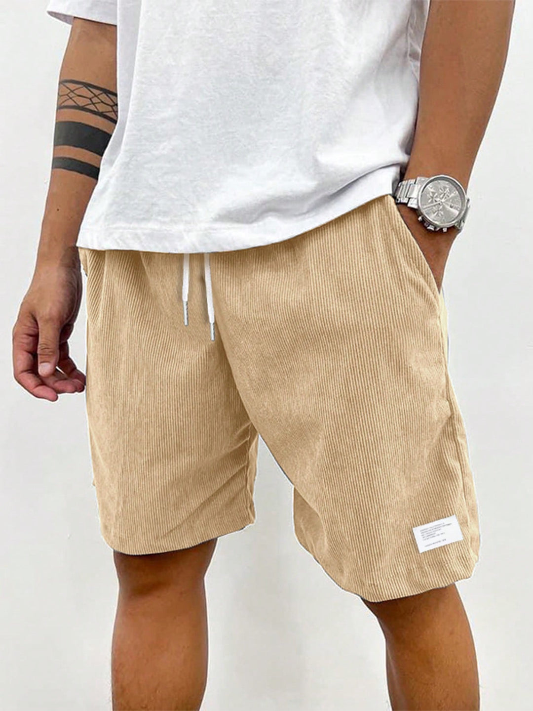 Strandshorts für Herren, lässig und leicht, mit praktischem Kordelzug für den Sommer.