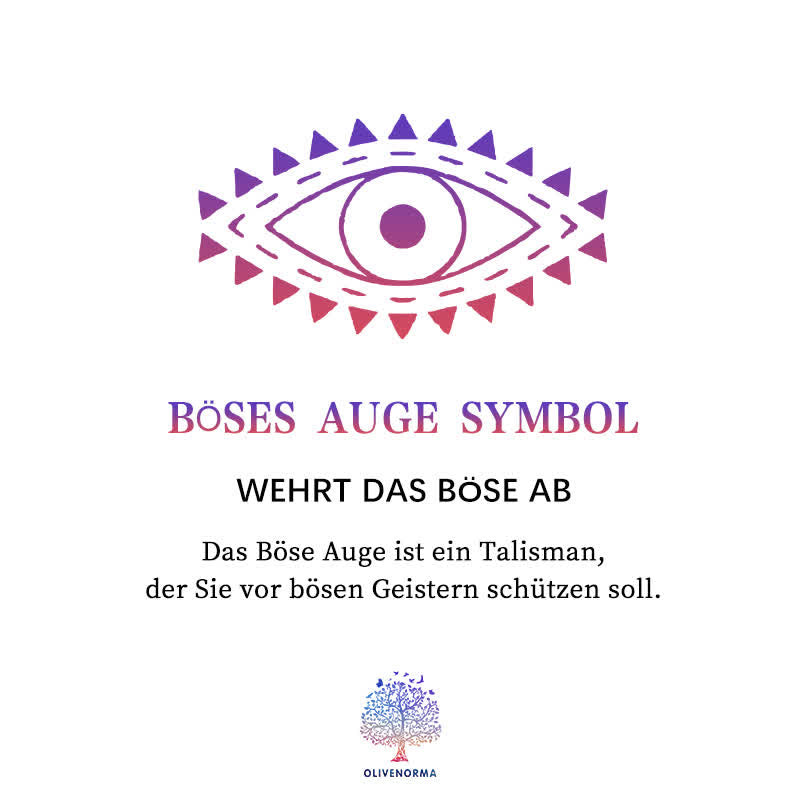 Minimalistische Damen Halskette mit diskretem Böser Blick Schutz-Anhänger. Eleganter und bedeutungsvoller Schmuck.