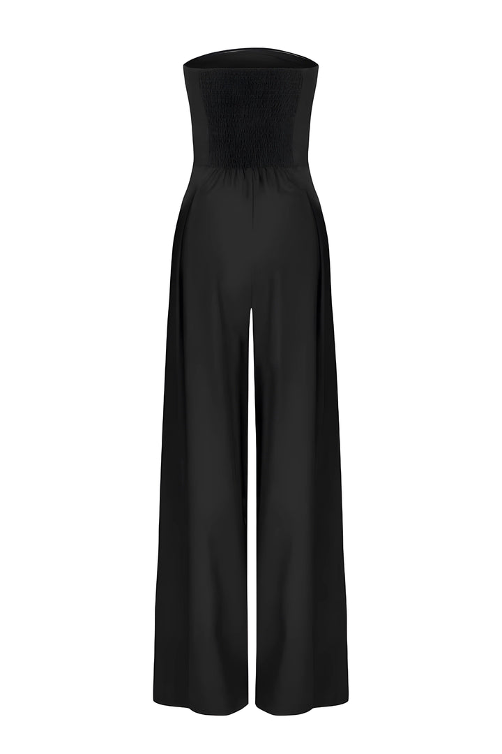 Abendlicher, schulterfreier Overall für Damen mit schicker Corsage. Ein Must-have für Party und festliche Anlässe.