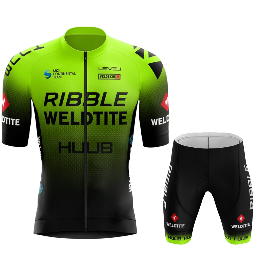 Rückenansicht Herren Radtrikot mit praktischen Taschen, atmungsaktiv, ideal für Rennrad & MTB Touren.