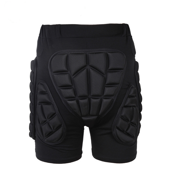 Unisex Polsterhose für Skaten, Mountainbiken & Outdoor, mit Hüft- & Oberschenkelschutz.