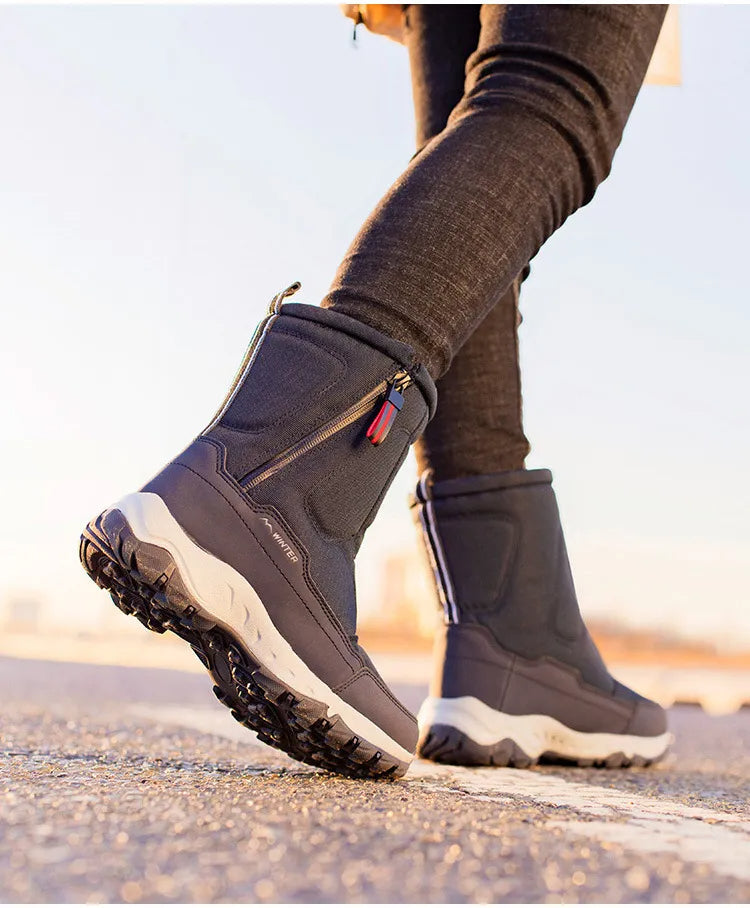 Ultimative Herren-Schneestiefel: warme, wasserdichte Outdoorstiefel für Komfort, Schutz und Stil im Winter.